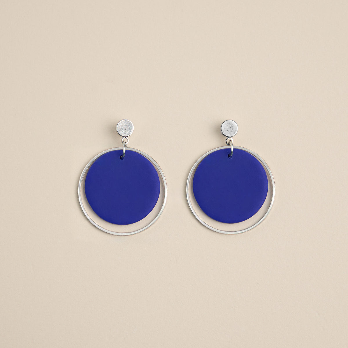 Circle Drops Earrings