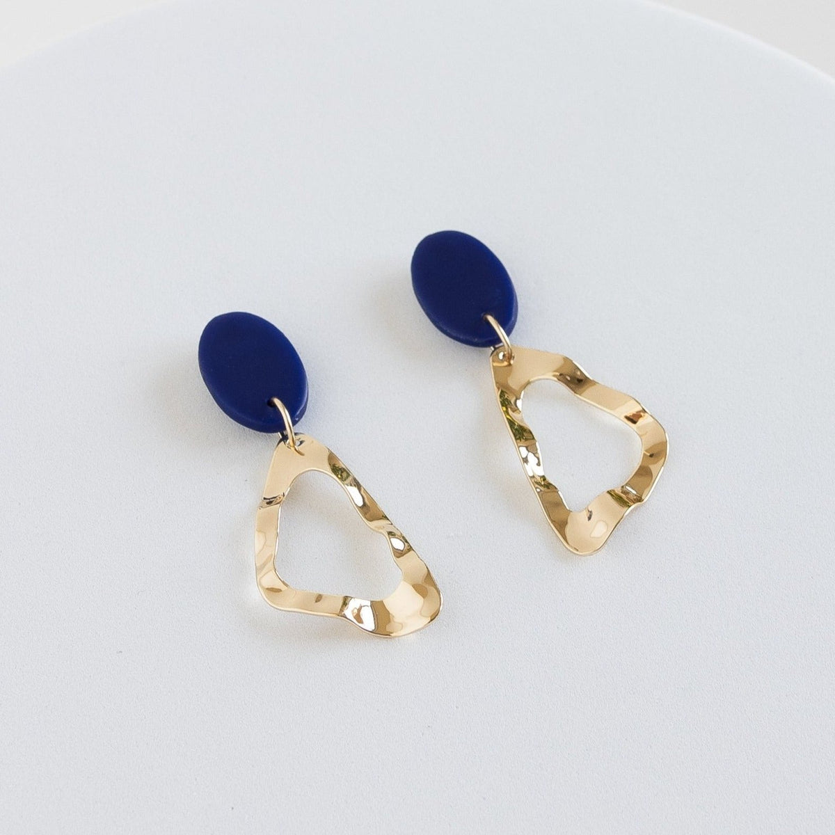 Azita-Clay-Earrings-Hue-Gold-Side Angle