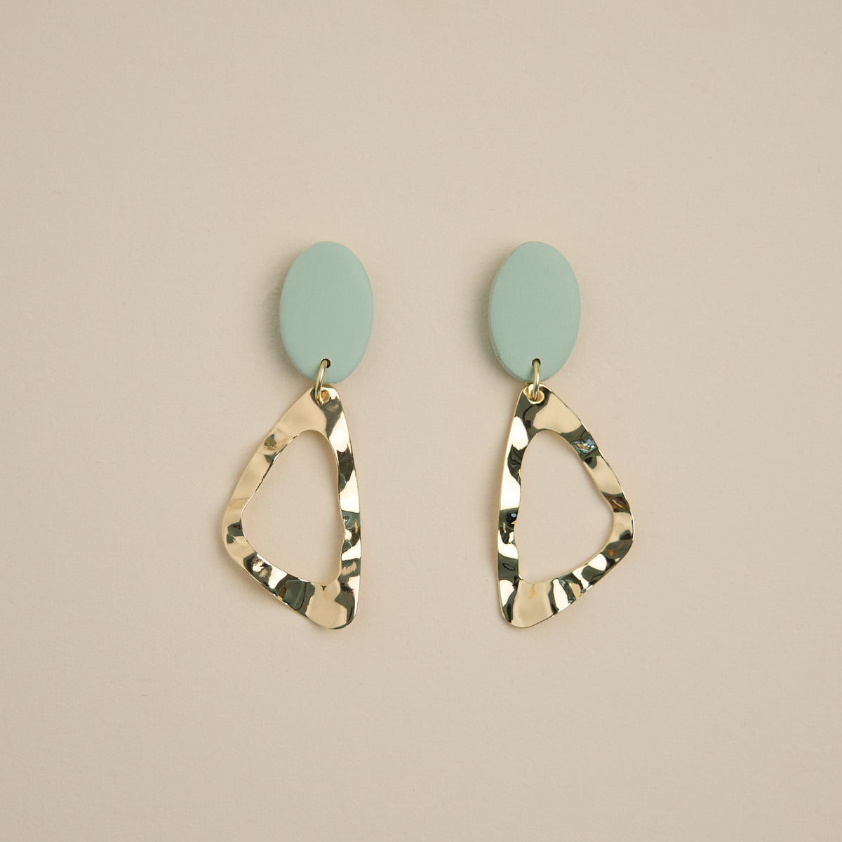 Azita-Clay-Earrings-Sage-Gold