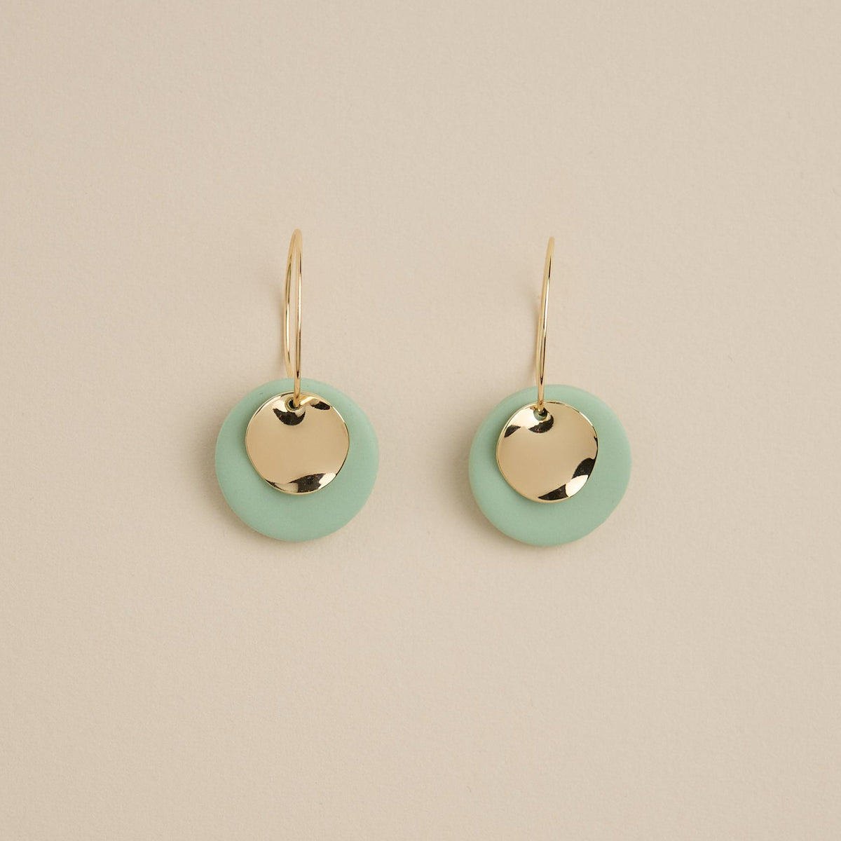 Ziba-earrings-sage-green-handmade-gold-jewelry-clay-lyho_jewelry