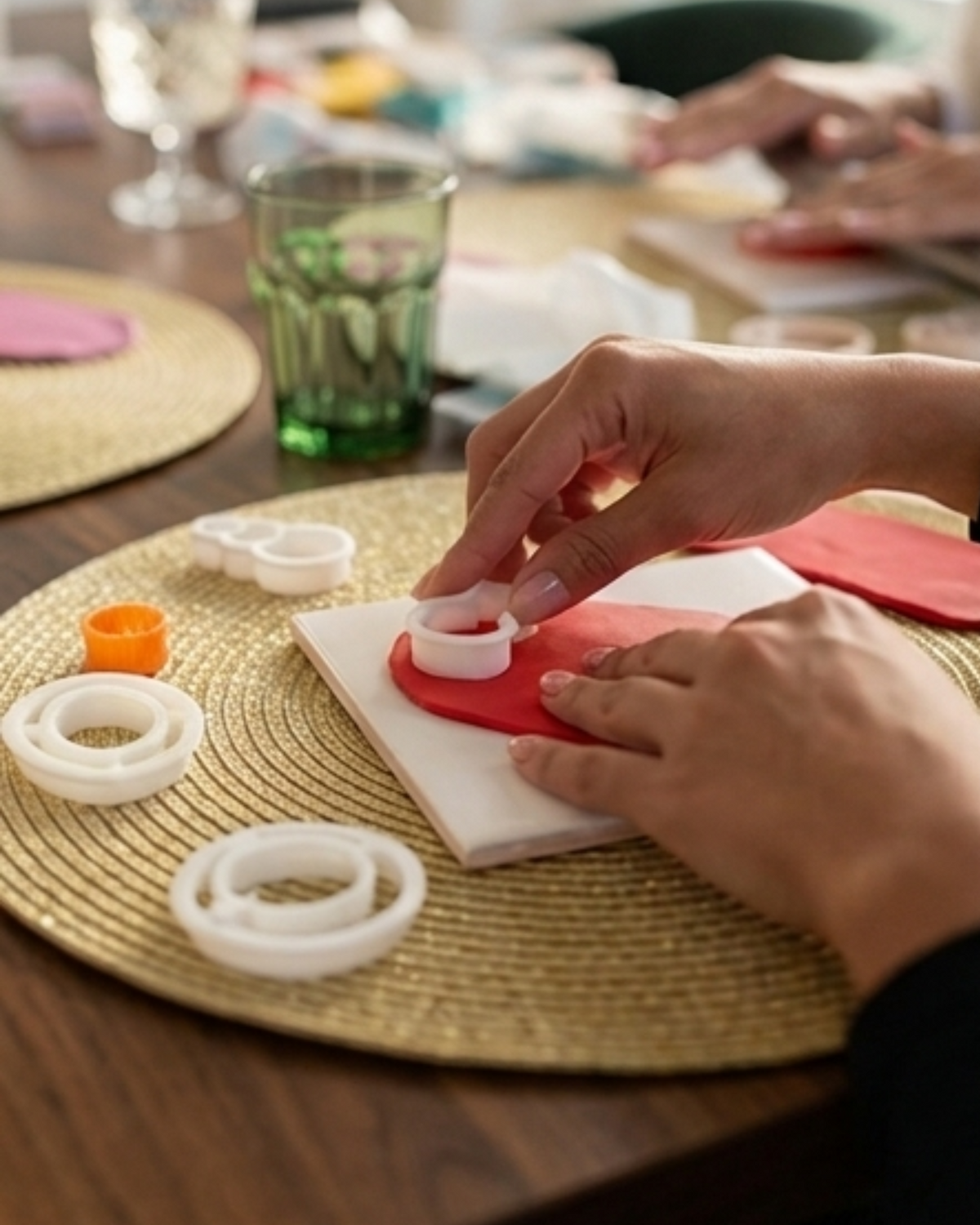 clay jewelry workshop