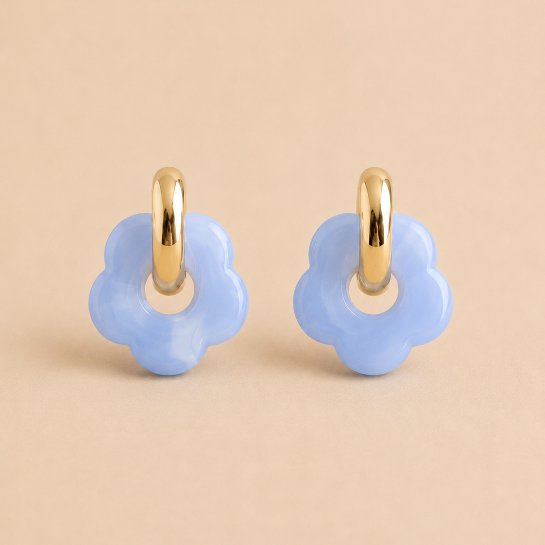 glassy_Daisy_gold_hoop_earrings_blue