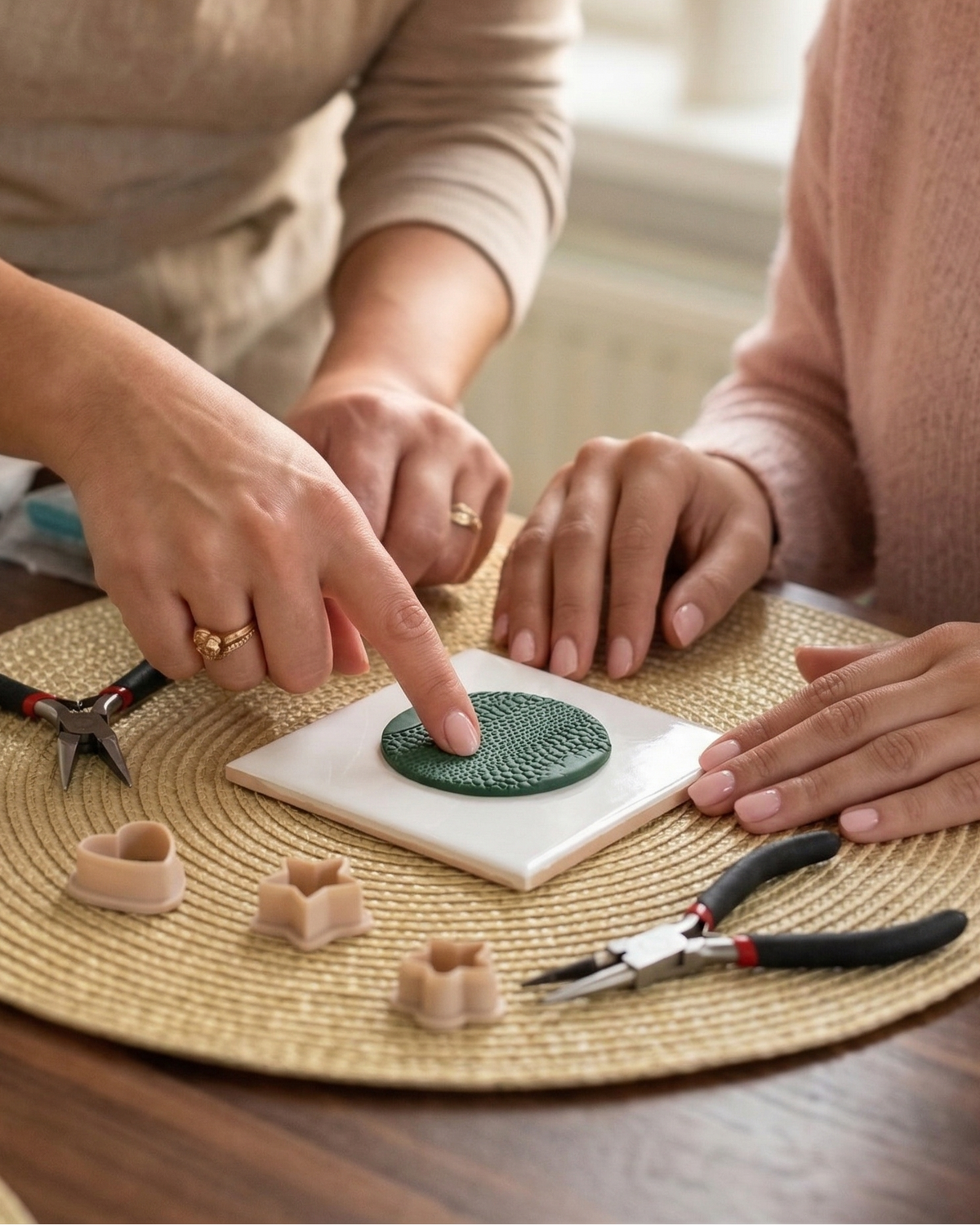 polymer clay workshop